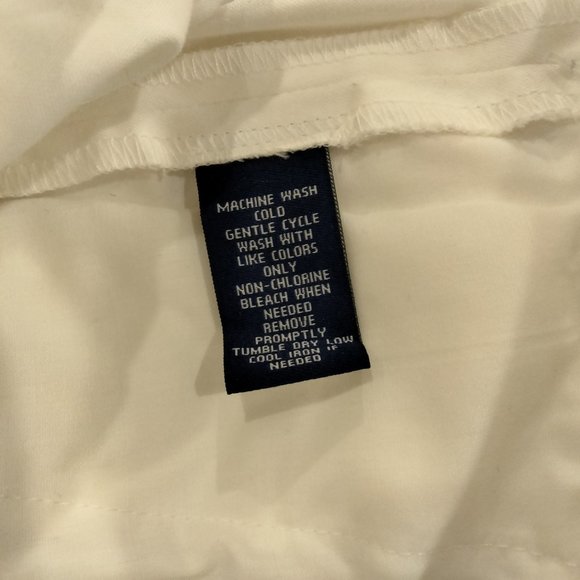 CHAPS Ladies Size 16 White Slim Fit Capri Pants – NEW - Picture 9 of 10